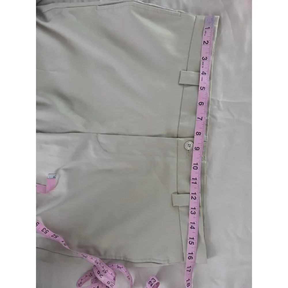 Slazenger‎ Golf Shorts Men's Beige Chino Stretch 10